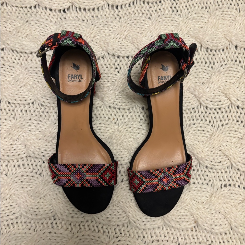 Farylrobin Multicolor Patterned Sandals - image 2
